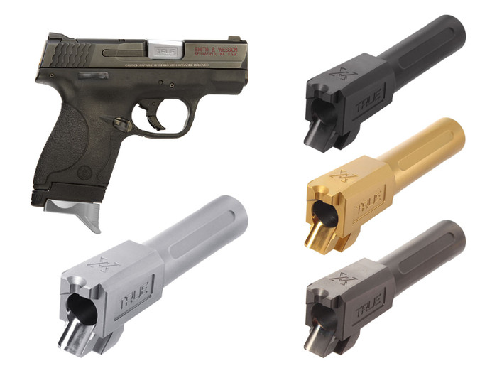 True Precision Smith & Wesson M&P Shield Barrel - Multiple Coatings